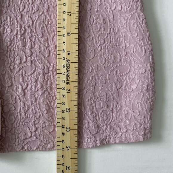 Vintage Sash Silk Floral Button Up Shirt Blouse Fairy Grandma Twee Academia Boho - Picture 11 of 11